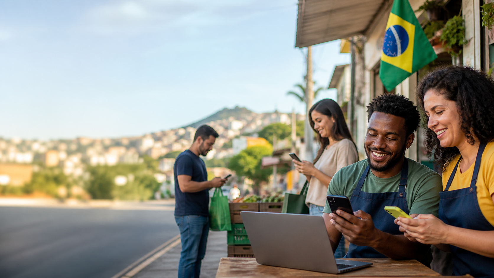 TigreMarket: compradores y vendedores locales de Brasil