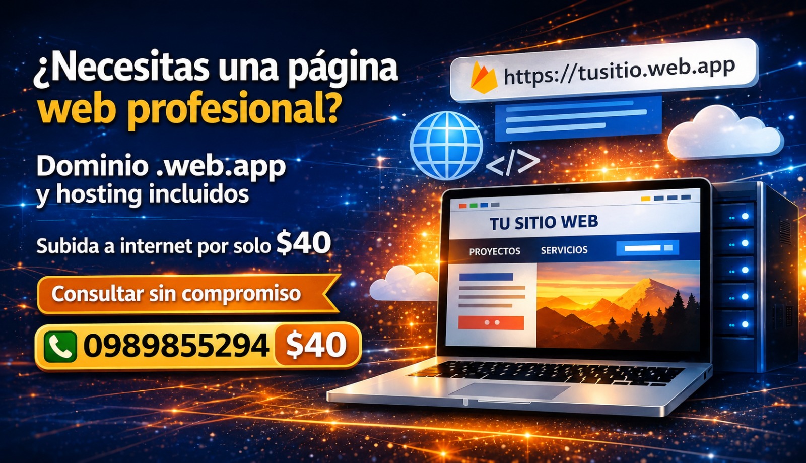 Página Web Profesional (.web.app)